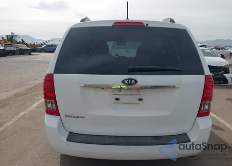 2012 Kia Sedona Lx из США, поврежденный, VIN KNDMG4C76C6466384